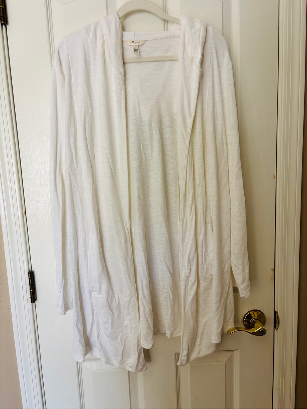 Soma Cream Spa Robe ~ Women’s XL